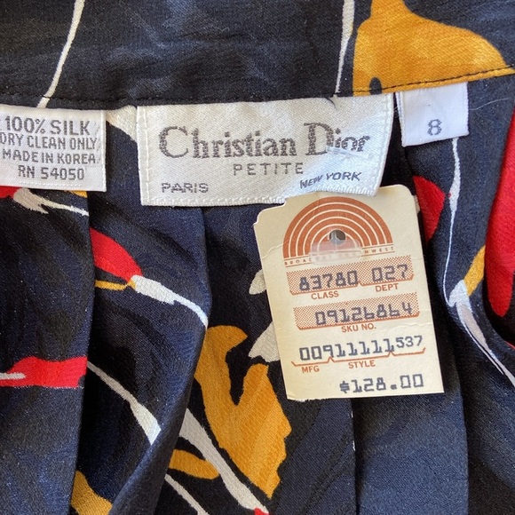 Dior Skirt MIDI Vintage Excellent Size 8 - Picture 5 of 5